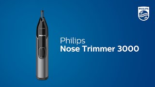 How to use the Philips Nose Trimmer 3000 [upl. by Aihpled]