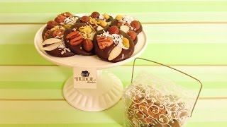 Repostería Chocolates de frutos secos Cómo hacer chocolates de frutos secos [upl. by Araas961]