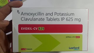 Amoxicillin and potassium Clavulanate Tablet IP 625 mg  Amoxicillin tablet  Use benefits in Hindi [upl. by Bendicty]