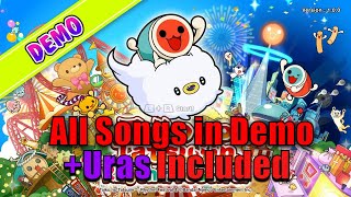 Taiko no Tatsujin Rhythmic Festival All 77 Songs Preview  Uras [upl. by Stefano264]