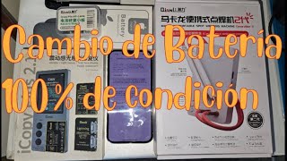 CAMBIO DE BATERIA IPHONE HASTA IOS 18 SIN MENSAJE [upl. by Leahcim]