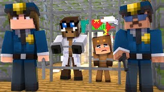 Minecraft Daycare  BABY GETS ARRESTED w MooseCraft Minecraft Kids Roleplay [upl. by Jehias]