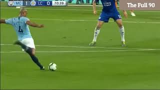 Vincent Kompany Goal v Leicester City [upl. by Noizneb]