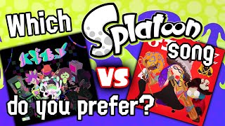 Which SPLATOON SONG do you prefer [upl. by Orford]