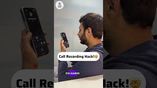 Record Calls without Alerts 🤯🤯 smartphone callrecording callrecorder [upl. by Beard]