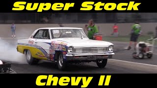 Super Stock Nova SS Drag Racing JEGS SPORTSNationals [upl. by Shaffert]