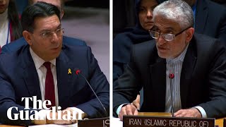 Iran and Israel warn each other against attacks at UN meeting [upl. by Tj110]