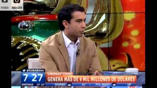 Entrevista TVN a Directochinacl  Alfredo Rehren [upl. by Dougall]