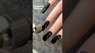 60 Seconds Simple Nail Art 💅nails nailart nailtech nailtutorial pressonnails gelnails [upl. by Paddie]