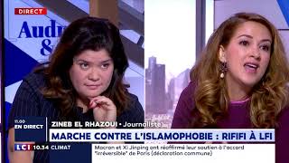 Zineb El Rhazoui sur la marche contre lislamophobie [upl. by Amery]