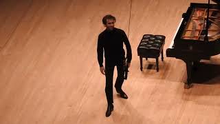 Curtain Call of Alexandre Kantorow in the Carnegie Hall 102223 [upl. by Strade154]