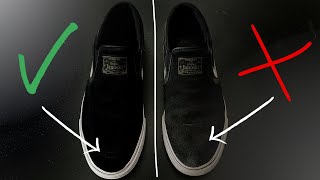 🧼 Como LIMPIAR zapatillas de GAMUZA NEGRA [upl. by Lyontine20]