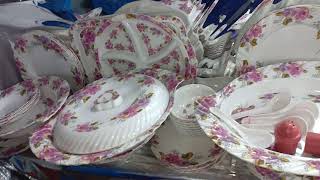 87pc melamine dinner set price RS3100 only [upl. by Intirb]