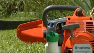 How to use a Husqvarna Brushcutter [upl. by Agon]