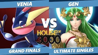 Smash Ultimate Tournament  Venia Greninja Vs Gen Palutena SSBU Xeno 175 Grand Finals [upl. by Debbra]