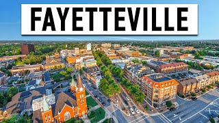 A Realistic TOUR of DOWNTOWN Fayetteville NC [upl. by Benedic349]