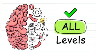 Brain Test Tricky Puzzles  All Levels [upl. by Anitsyrk926]