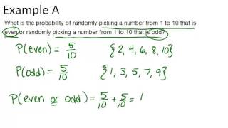 Mutually Exclusive Events Examples Basic Probability and Statistics Concepts [upl. by Onfre255]