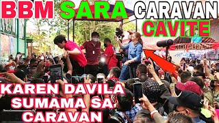 BBM SARA PROCLAMATION RALLY  KAREN DAVILA SUMAMA SA CARAVAN [upl. by Estey]