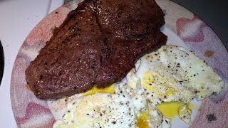 Steak and eggs [upl. by Idnat225]