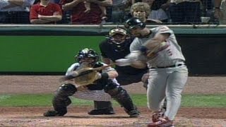 NLCS Gm5 Pujols jacks a mammoth threerun shot [upl. by Turro]