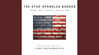 The StarSpangled Banner USA National Anthem Lower Key of E Piano Instrumental [upl. by Aaberg]