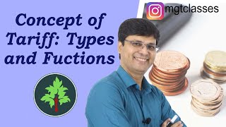 Concept of Tariff  Types and Functions in Hindi [upl. by Tory]