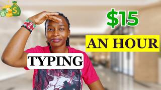 Make US15 An Hour to TYPE Online 19 TYPING JOBS from Home [upl. by Nalac466]