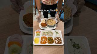 Haldiram Special Thali😻  Indian Street Food shorts [upl. by Evander976]