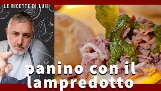 panino con il lampredotto fatto da un norcino [upl. by Aleinad908]