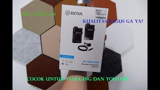 Unboxing mic Boya WM4 Pro K1  gimana kualitas nya [upl. by Evans623]