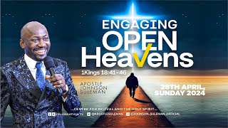 ENGAGING OPEN HEAVENS By Apostle Johnson Suleman  Sunday Service  28th April 2024 [upl. by Baten414]