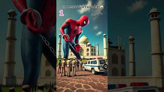 Superheroes In Big Trouble😱 marvel avengers spiderman india [upl. by Paymar]