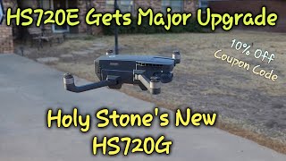 Holy Stone HS720G GPS Drone Full Review Unboxing Setup Test Flight HolyStone drones fun fly [upl. by Aihsened]