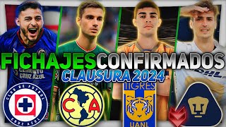 ¡SIGUEN los FICHAJES del CLAUSURA 2024 OFICIAL VEGA a CRUZ AZUL ¡Del ATLETI al AME DINENNO se VA [upl. by Enayr550]