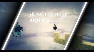 How To Actually TELLY BRIDGE TUTORIAL Tips  Tricks [upl. by Rehnberg327]