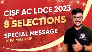 CISF AC LDCE 2023  Final Result Declared by UPSC [upl. by Doria]