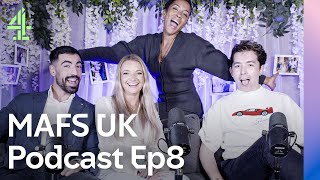 rozz and thomas talk to yasmin evans on their journey  mafs uk its official podcast  4reality [upl. by Anilec]