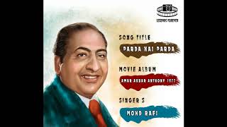 Parda Hai Parda Mohammad Rafi  Best Of Mohammad Rafi Hit Songs [upl. by Halverson310]