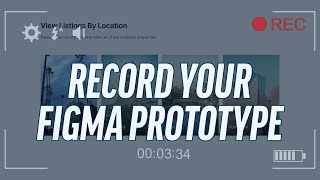 How To Record Figma Prototype [upl. by Tnirb251]