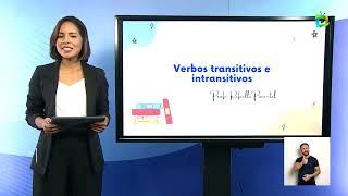 VERBOS TRANSITIVOS E VERBOS INTRANSITIVOS [upl. by Lime]