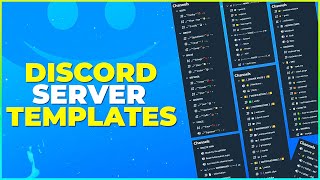 Top 10 BEST Discord Server Templates you need to Try [upl. by Rigdon]