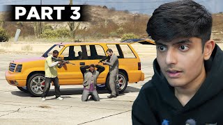 FRANKLIN AND LAMAR KIDNAPPED BIGGEST MAFIA HINDI DUBBED  GTA 5 GAMEPLAY PART 3 [upl. by Anirret373]