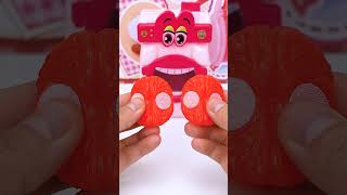 Satisfying With Unboxing Pink Washing Machine Eating Orange Set Toys ASMR Videos [upl. by Noswal]