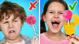 Good vs Bad Kids  Parenting Hacks and Funny Moments 😆 [upl. by Peednus238]