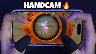 Power of 400 GYROSCOPE 😱 HANDCAM iPhone 14 Pro 😍 PUBG Mobile [upl. by Belford]