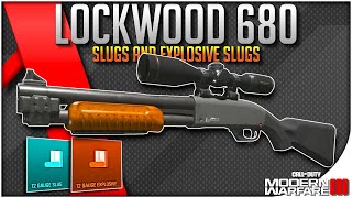 Slugs are Amazing  Lockwood 680 Slugs and Explosive Slugs Stats and Class for MWIII [upl. by Harrad44]