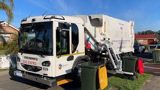 Blacktown Garbage Truck 608 New [upl. by Erdnaek867]