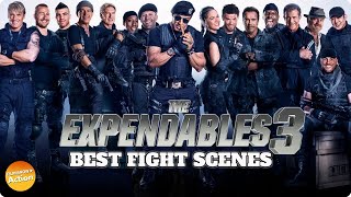 Final fight Stallone Statham Banderas Wesley Snipes Schwarzenegger  The Expendables 3  part 1 [upl. by Carlin]