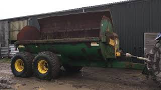 Fraser 16t muck spreader [upl. by Korney678]